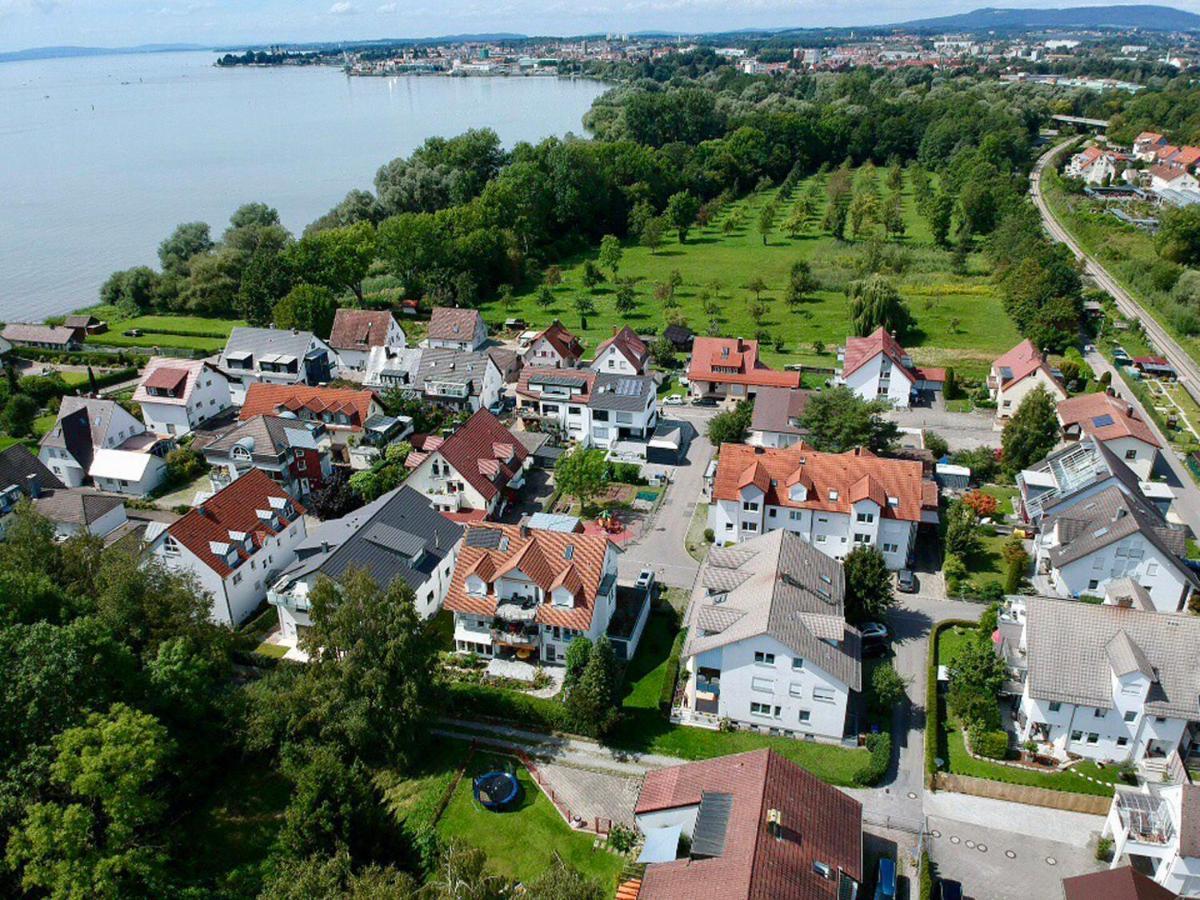 Wohlfuehl-Apartment Auenwald Im Naturschutzgebiet Mit Privatstrand ฟรีดริชส์ฮาเฟน ภายนอก รูปภาพ