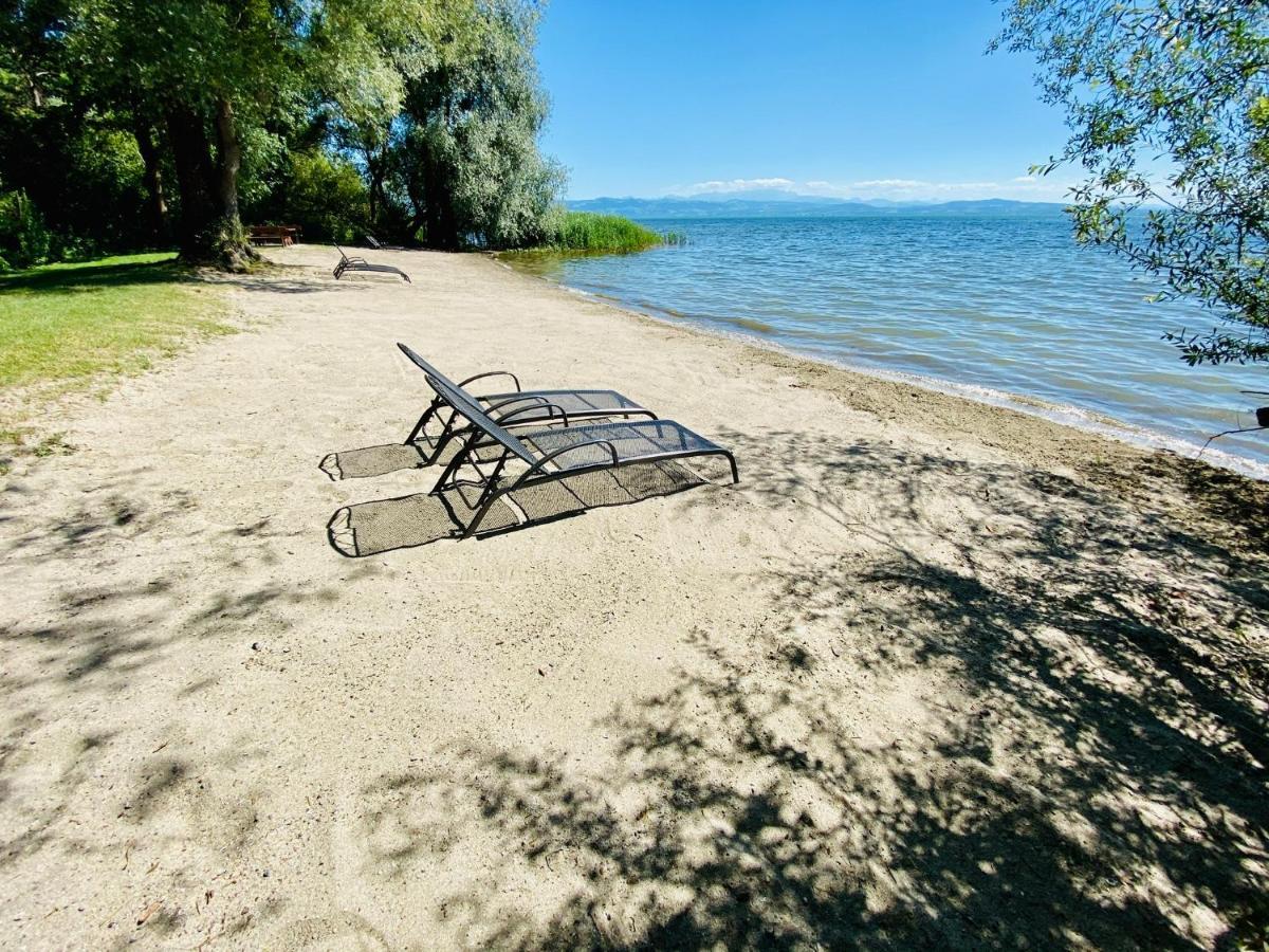 Wohlfuehl-Apartment Auenwald Im Naturschutzgebiet Mit Privatstrand ฟรีดริชส์ฮาเฟน ภายนอก รูปภาพ